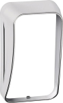 Blende, passend für CFT3000 Schutzabdeckung, Kunststoff silber Abus HomeTec Pro CSS3000