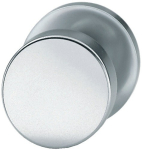 Door knob Stainless steel 6204, straight Mounting 8 mm, FSB 23 0829 0005