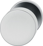 Door knob Stainless steel 6204, straight FSB 23 0829 03400