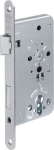Insteekslot voor kamerdeur PZ 24/ 60/72/8 mm DIN links zilver afgerond, BKS 0515