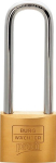 Cylinder padlock B=50 mm, brass, keyed alike Burg-Wächter 116HB 50 80