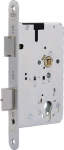 Panic mortise lock 24/65/72/9 mm Stainless steel 2-leaf, BKS 2321