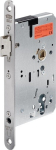 Panik-Einsteckschloss 20/65/72/9 mm DIN links Edelstahl, BKS 2116
