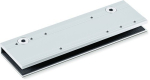 Glass door shoe 9016 white, Geze, TS 3000 V