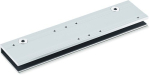 Glazen deurschoen zilver Geze TS 4000/5000