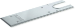 Cover plate Stainless steel fine matt Geze TS 550 NV