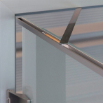 Türöffnungsbegrenzer für Türblattbreite 709-959 mm Stahlzargen 120°, Athmer Porti