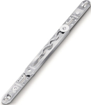 Safety catch & cleaning device FPS 520 size 2 Galvanised surface, Geze