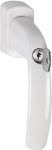 Raamgreep 32-42 mm, aluminium F9016 Hoppe New York 0810S/US10