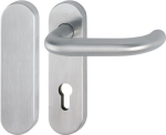 Feuerschutzgarnitur für Türstärke40-65mm PZ/blind, Edelstahl Hoppe Paris FS-E138/353KH