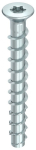 Cable clamp screw, T20 5.0x40 mm, blue galvanised MULTI-MONTI-plus MMS-KS
