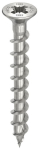 Bevestigingsschroef, verzonken kop PZD2 4,5x40 mm volledig A2 gecoat schroefdraad HECO-TOPIX-plus