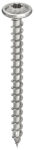 Wood construction screw disc head T30 6.0x50 mm fully threaded A2 coated HECO-TOPIX-plus small package