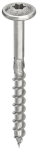 Wood construction screw disc head T40 8.0x220 mm Partial thread A2 coated HECO-TOPIX-plus small package