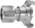 Overgangsstuk Klauw en stopcontact GEKA plus insteeksysteem