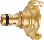 Overgangsstuk Klauw en plug GEKA plus insteeksysteem KTW