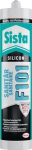 Sanitair silicone 300 ml patroon transparant Sista F101