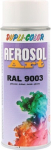 Gekleurde lakspray 400 ml RAL 9003 signaalwit glanzend Dupli-Color Spuitbus Kunst