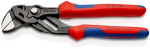 Sleuteltang L=180 mm, B=40 mm, meercomponentenafdekking zwart geatramenteerd, Knipex 86 02 180