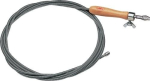 Rohrreinigungswelle L=10 m, Ø 9 mm Krallen-Ø 20 mm, einlagig