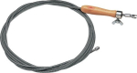 Pipe cleaning shaft L=5 m, Ø 7 mm Claw Ø 20 mm, double-layered