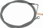 Rohrreinigungswelle L=10 m, Ø 12 mm, mit Stahlkupplung Krallen-Ø 40 mm, doppellagig