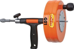 Hand-/Elektrorohrreinigungsgerät Spirallänge 7,5 m, Spiralen-Ø=8 mm Cabere G21