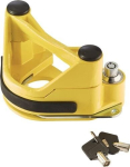 Anhänger-Diebstahlsicherung L225xB200xH110 mm, gelb Stahl, pulverbeschichtet