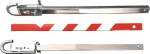 Abschleppstange L750xB170xH60 mm, rot/weiß Stahl verzinkt