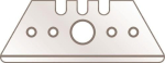 Trapezoidal blade with perforation 50.1x19x0.63 mm, rounded tips Martor 65232.70 PU=10 pcs