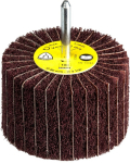 Kleine schurende mop 100x50x6 mm, K100 korundmedium NCS 600 Klingspor