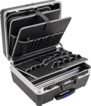 Shell case, with tool pockets Inside WxDxH 485x230x375 mm, 42 litres HDPE material, Promat 871666