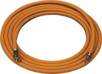 Propane gas hose 4x4mm, G3/8" LH G3/8", m High pressure