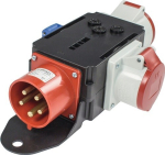 CEE-Adapter 1xCEE-Stecker 400V, 32 A, 5-polig, IP44 Mixo Mosel