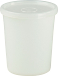 Dose mit Stülpdeckel 250 ml, HxD 88x78 mm rund natur, Hünersdorff 913100