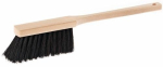 Handfeger mit Holzrücken Rosshaar L=450 mm Sorex