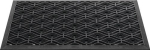 Deurmat LxBxS 450x750x15 mm zwart rubber