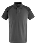 Poloshirt Maat L, donker antraciet/zwart, MG210 Mascotte Uniek Bottrop