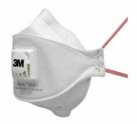 Respirator fine dust mask SB single pack FFP3NRD, foldable with exhalation valve 3M 9332+BV