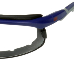 Schutzbrille blau/grau, mit Schaumrahmen Scotchgard-Beschichtung 3M Solus S2001SGAF-BGR-F
