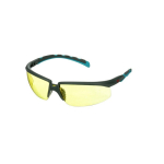 Safety goggles grey/turquoise Scotchgard coating 3M Solus S2002SGAF-BGR