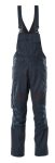 Men's dungarees with knee pockets Size 54 L82, black-blue, MG270 Mascot Accelerate