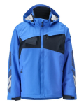 Heren winterjas Maat azuurblauw/zwart-blauw, PO115 Mascotte Versnellen
