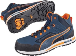 Sicherheitsstiefel Gr.41 blau/orange S3 HRO SRC Puma Crosstwist mid