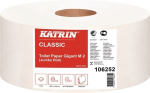 Toiletpapier 2-laags, 6 rollen van elk 2720 vellen Katrin Klassiek Gigant M 2