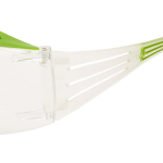 Safety goggles Temple green-transparent, clear PC lens 3M SecureFit SF401