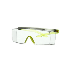 Schutzbrille Bügel grau/lindgrün, Scheibe PC klar 3M SecureFit 3700