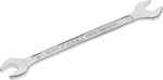 Double open-end spanner SW 10x11 mm L=155.7 mm chrome-plated Hazet 450N-10X11