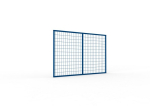Achterwandrooster voor palletstellingen HxL 1100x1825 mm, RAL 5010 META Multipal