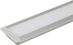 Armatuurprofielset zonder verlichtingselement HxBxL 7x24,5x2000 mm, aluminium L&S Londen